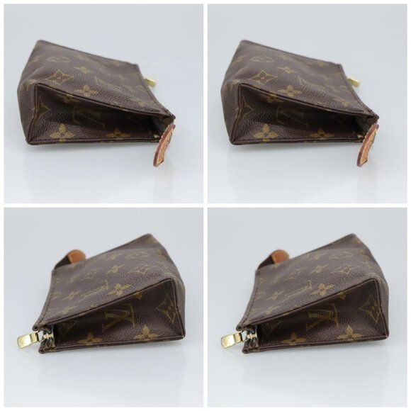 LOUIS VUITTON Monogram Poche Toilette 15 Pouch M47546 LV Auth 98203 - Picture 16 of 16